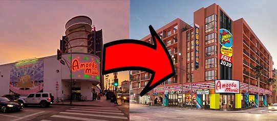 Amoeba Announces Relocation to Hollywood Boulevard